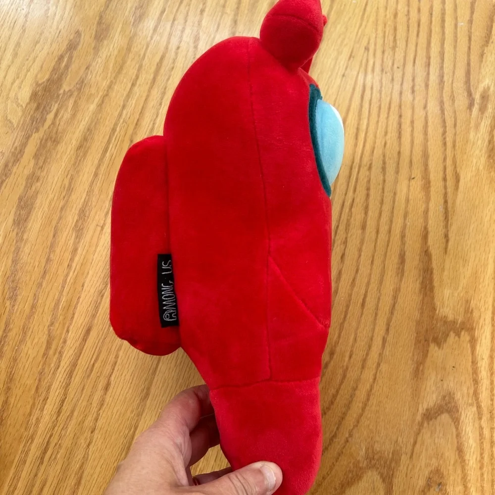 Among Us Toikido Red Crewmate Plush 12” Stuffed Toy Animal Devil Horns